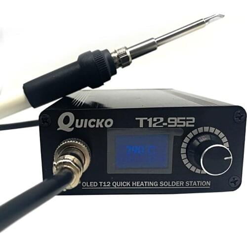 STC OLED white light T12 soldering station electric soldering iron repair tool electric soldering station dormant welding