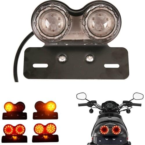 Universal Motorcycle New LED Rear Lights Turn Signals Brake Light Indicator Lamp Motocross Accessories For ATV Quad Kart Buggy