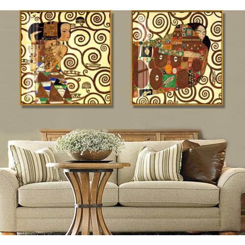 Vintage Famous Abstract Creative Geometry Canvas Painting Poster Prints Wall Art Picture for Living Room Bedroom Home Decoration