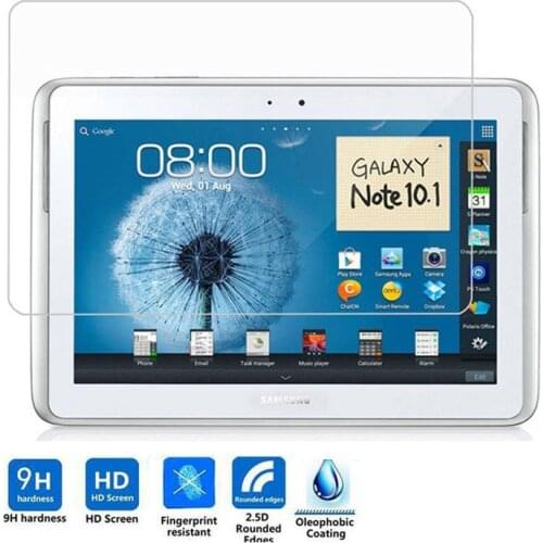 Tempered Glass Screen Protector Film for Samsung Galaxy Note 10.1 2013 N8000 N8010 10.1"