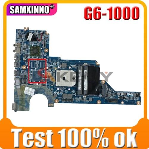 AKemy laptop Motherboard For HP Pavillion G4 G4-1000 G6-1000 G7 AMD Mainboard 649948-001 649948-501 DA0R23MB6D0 DA0R23MB6D1