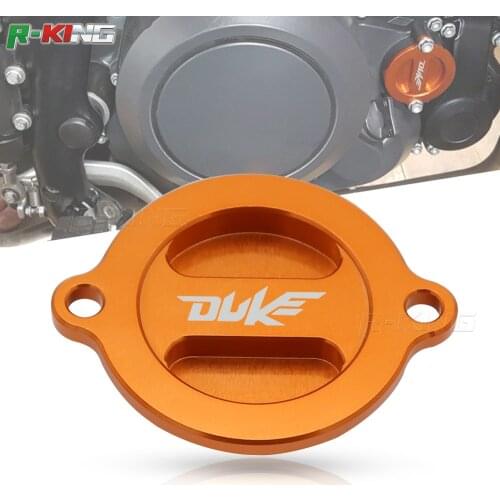 Motorcycle Accessories protector Cover Engine Oil Filter Cover Cap For DUKE 125 250 390 690 DUKE125 DUKE250 DUKE390 DUKE690