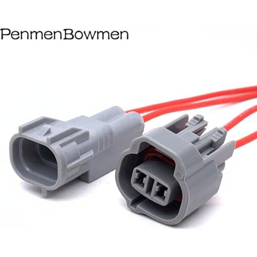 2 Pin Sumitomo Auto Fog Light Lamp Socket Reverse Radar Plug Male Female Connector Wire Harness For Toyota RAV4 6189-0031