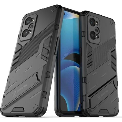 Case For OPPO Realme GT Cover For Realme GT Capas PC Punk Style Back Kickstand Back Holder Cover For Realme 8 Pro GT Neo Fundas