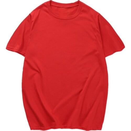 Summer Short Sleeve T-Shirt Women Tee Shirt Loose Solid Basic T Shirt Women Casual O Neck Hipster T Shirt Top 2XL Y2k Aesthetic