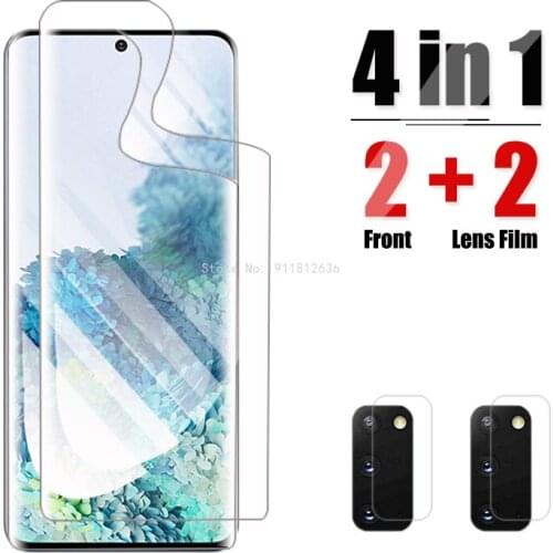 Hydrogel Protective Film For Samsung Galaxy Note 20 Ultra S20 Plus Camera Lens Screen Protector For Samsung S 20 S20Ultra Note20
