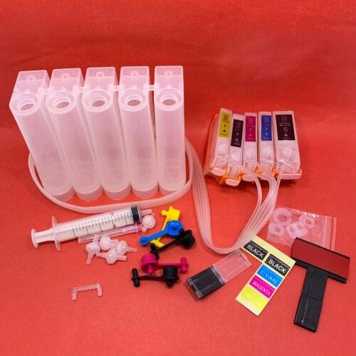 YOTAT PGI5 CLI8 Empty CISS ink cartridge PGI-5 CLI-8 for Canon PIXMA ip4200 ip4300 ip4500 ip5200 ip5200R ip5300 printer