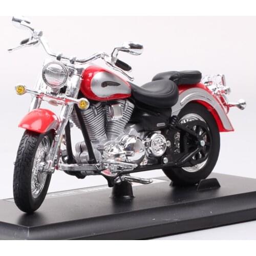 1/18 scale child mini metal diecast YAMAHA 2001 Road Star Silverado touring cruiser motorcycle models collection Toys for kids