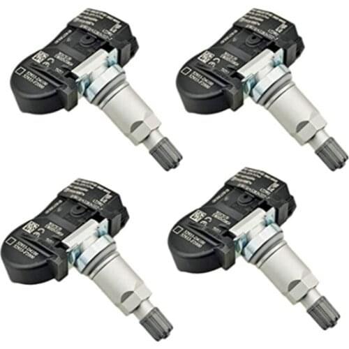 52933-D4100 TPMS Tire Pressure Sensor 4-Piece Set 52933-F2000 for 2016-2018 Hyundai Elantra Santa Fe