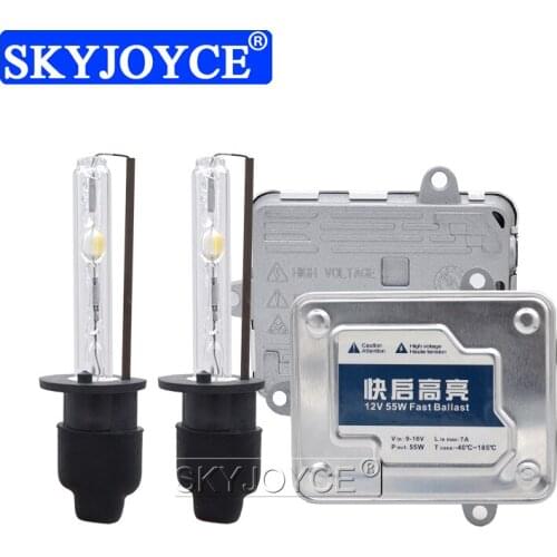 SKYJOYCE Cnlight Xenon HID Kit AC 55W Car Light Fast Start HID Ballast 4300K 5000K 6000K Cnlight H1 H7 H11 HB3 HB4 D2H Xenon Kit