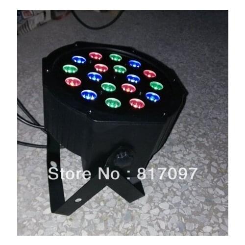 LEDpar Light 18W RGBW Stage Lighting Effects DMX Control Family Reunion Party Disco DJ Stage Club Wash Effects Free Shipping