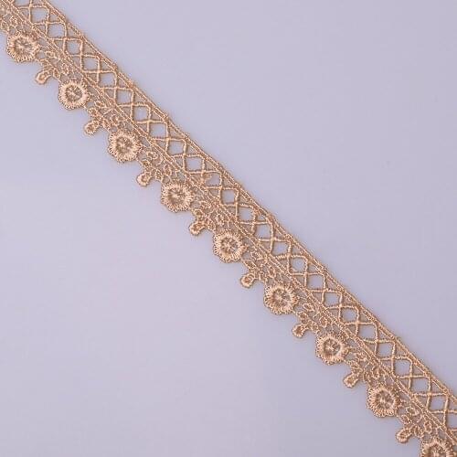 Cusack 3 meters 2.2 cm Lace Trims Ribbon Tape for Garment Home Textiles Trimming DIY Crafts Lace Fabric 6 Colors