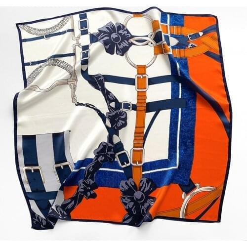 2021 hot 100% Silk Scarves Women Foulard Head Scarf Ladies Shawl Wrap Female Hijab Poncho beach Soft Bandana Lady Pashmina