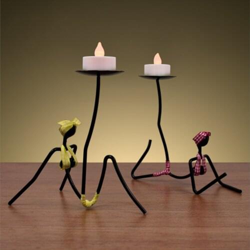 New product creative candle holder holder bikini girl candle holder character decoration indoor living room table decoration