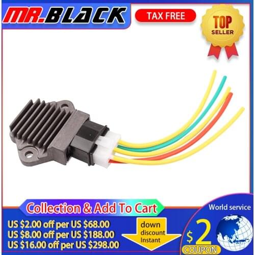 Motorcycle Voltage Regulator Rectifier Plug Line head For Honda CB250 CB400F CB400SF CB500 CB600 CBR400 CBR400RR CBR500 CBR600