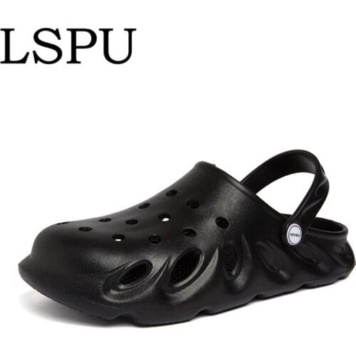 New Arrivals Unisex Summer Clogs Slip On Breathable Beach Sandals Lightweight Mules Garden Shoes For Men Women Plus Size 36-45