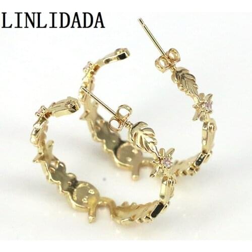 5Pairs Hot Unique Happy Face Hamsa Star Eye Gold Circle Earrings Smiling Face brinco For Womens Fashion Earrings pendientes