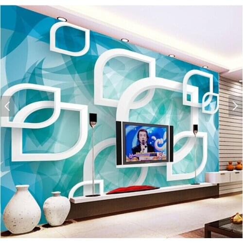 Custom 3D modern wallpaper, fantasy flowers murals for the living room bedroom TV background wall vinyl papel de parede