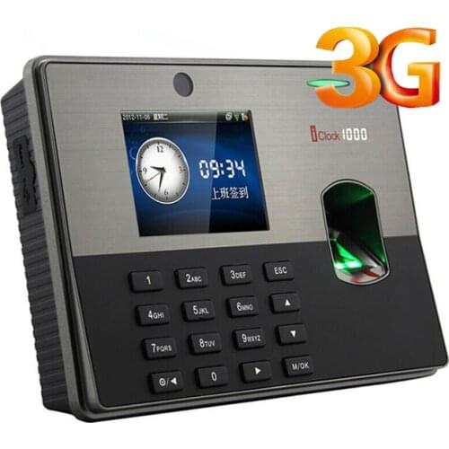 ZK IClock1000 Smart Office Fingerprint Recognition Time Attendance Smart Terminal Employee Facial Clock Recorder Time Attendance