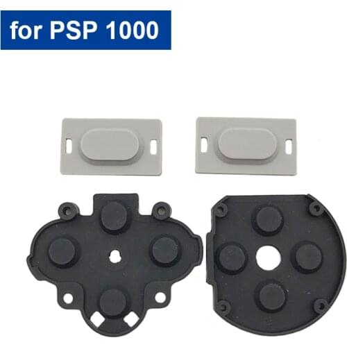 Game Console Replacement for Sony PSP 1000 For PSP FAT D Pads Rubber Conductive R L button repair part