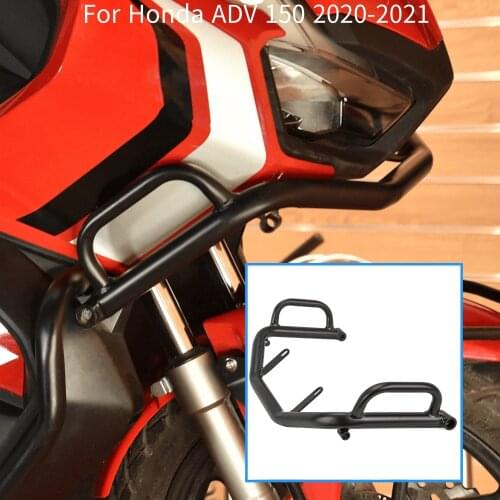 Motorcycle Engine Guard Crash Bar Bars Fairing Frame Protector Upper Bumper for Honda ADV150 2020 2021 ADV 150 Accessories