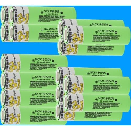 20 pcs 18650 battery li-ion batteries 3400mah 3.7V rechargeable lithium akkumulator flat top 18650 charger Russia fast delivery