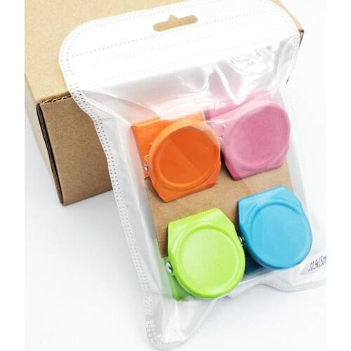 4pcs/lot Colorful Duty Refrigerator Whiteboard magnet Clip photo paper clips decorative Office Supplies binder clip