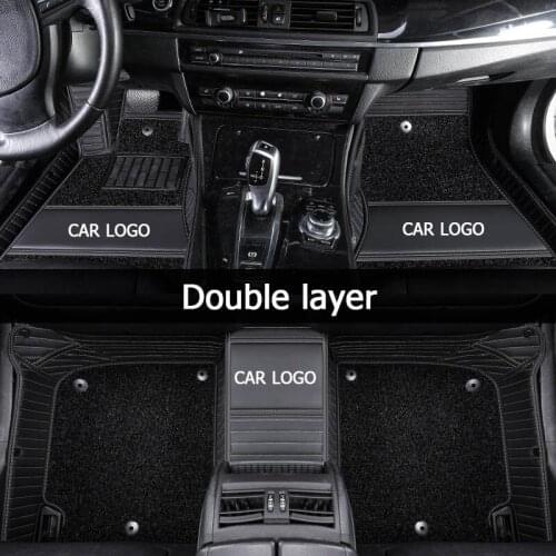 MATIKOHI Custom Car floor Mat for SsangYong Korando Actyon Rexton Chairman Kyron Wearproof Carpets car foot mats