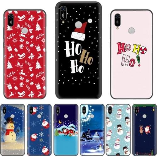 Snowman Christmas happy New Year Phone Case For Huawei NOVA 2 2i 2s 3i 4 4e 5 plus P10 lite 20 P20 pro honor10
