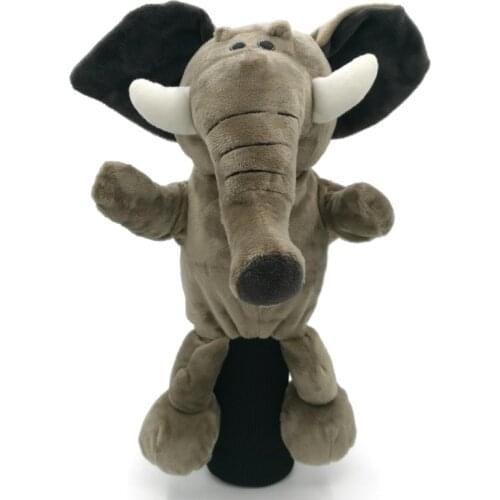 Big Elephant Golf Driver Headcover 460cc NO.1 Cartoon Animal Clubs Head Cover Golf Accessories Mascot Novelty Cute Gift