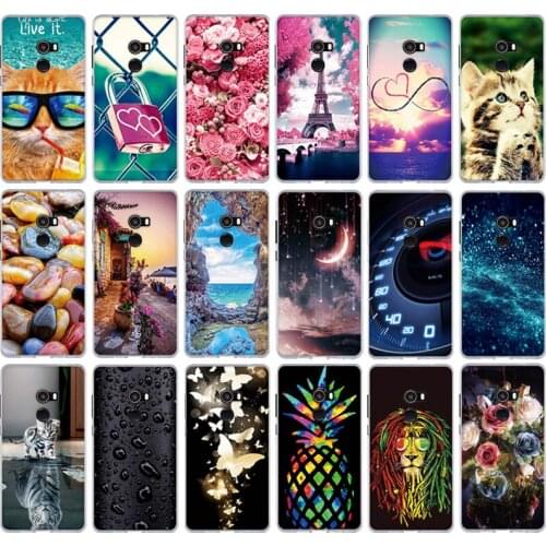 TPU Case For Xiaomi mi mix 2 Mi Mix Evo Case Cover Soft Silicone Back Bumper Cover For Fundas Xiaomi mi mix2 Coque Phone Cases