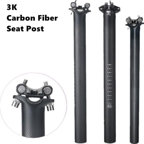 Mountain Bike Road Bike Bicycle Pipe Seat Pipe Joint Seat Bicycle Accessories 3K Carbon Fiber 27.2 TOSEEK Carbon Fibre Spot