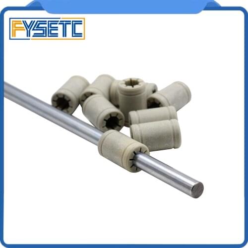 20pcs Same As RJ4JP 01 08 Plastic LM8UU 8 mm Linear Ball Bearing Anet Bearing Bush 3D Printer cnc Accessories