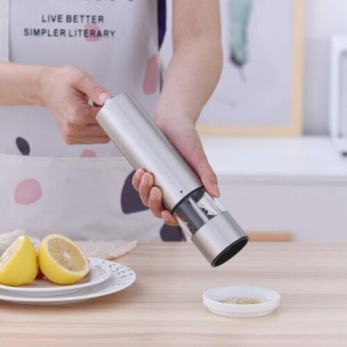 Stainless Steel Pepper Mill Grinder Salt Pepper Mill Cutter Kitchen Seasoning Tools Accessories For Cooking Salt