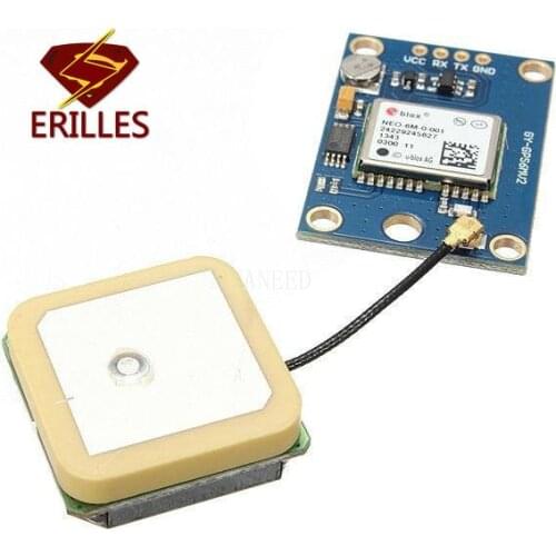GY-NEO6MV2 GPS Module C/W Antenna Flight Control EEPROM Arduino