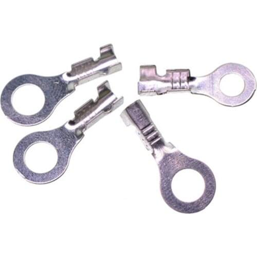 Lug dj431 cold pressed terminal copper open nose bare end connector 4.3 / 3.2 (20pcs)