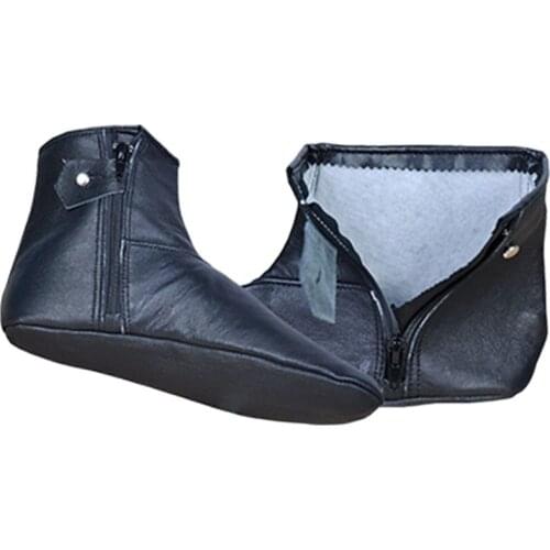 Calfskin Genuine Leather Socks Men Women Muslim Prayer Wudhu Lined Unlined Ablution Islamic Pray Khuffain Quff By Turkey