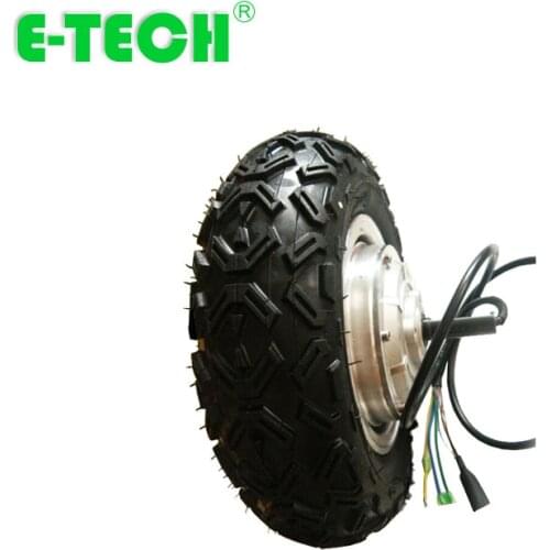 CE approved 10 inch 48V 800W 40km/h electric wheel hub motor for kick scooter