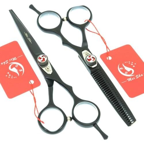 Professional Dog Shears 6.0" Pet Grooming Scissors Cat Hair Cutting Thinning Scissors Japanese 440C Animals Haircut Tools A0106A