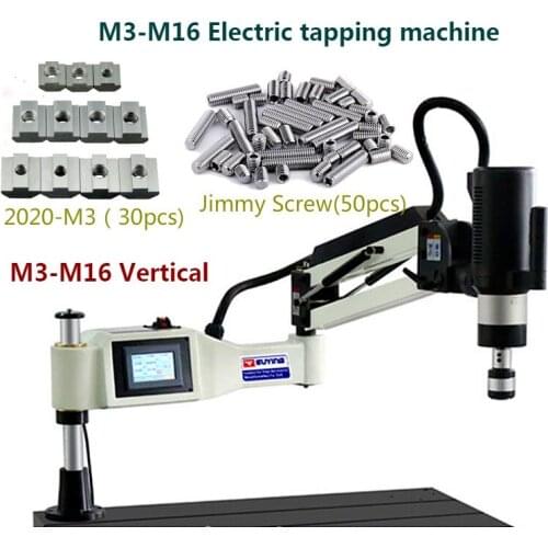 220V M3-M16 Tapping Machine Vertical Type Universal Electric Tapper Threading Machine