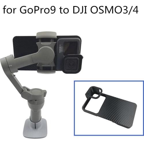 Handheld Gimbal Adapter for GoPro Hero 9 Black to DJI OM 4 Osmo Action Switch Mount Adapter for DJI Osmo Mobile 3 Stablizer