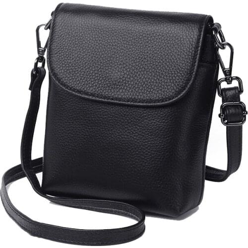 Genuine Leather Shoulder Bag Fashion Lady Crossbody Bags for Women Messenger Bag Womens Luxury Handbags Flap Purse sac a main