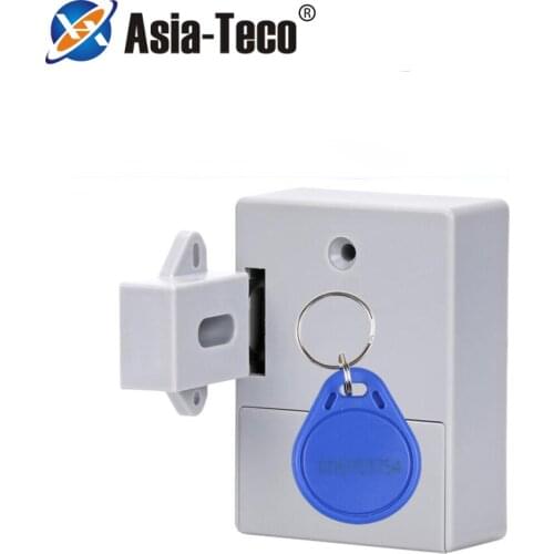 Intelligent electric induction door lock operation RFID cabinet lock furniture lock drawer lock RFID key
