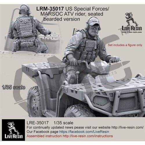 Live Resin LRM-35017 1/35 US Special Forces