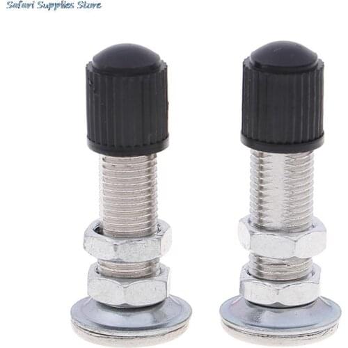 2Pcs/Set 38mm Bicycle Schrader Valve Ultralight Zinc Alloy For MTB Mountain Road Bike Bicycle Accessories