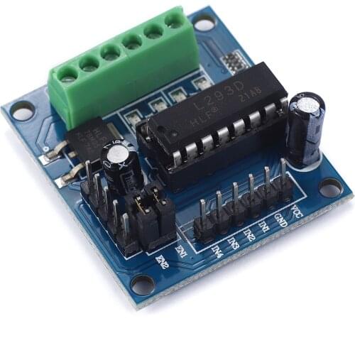 1pcs Mini 4CH 4 Channel Motor Drive Driver Shield L293 L293D Expansion Board Module
