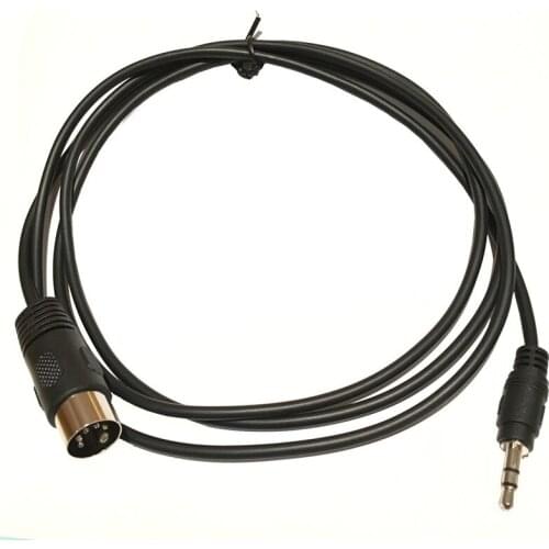 5 Pin Din Plug To 3.5mm Stereo Jack Plug Audio Cable 1.5m