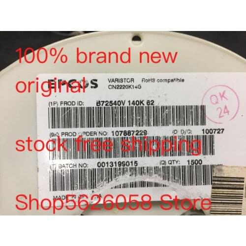 B72540V B72540V140K62 SMD 100% brand new in stock 50PCS/LOT