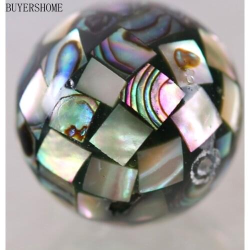 Free Shipping Fashion Jewelry 20MM Natural Blue New Zealand Abalone Shell Pendant 1Pcs K649