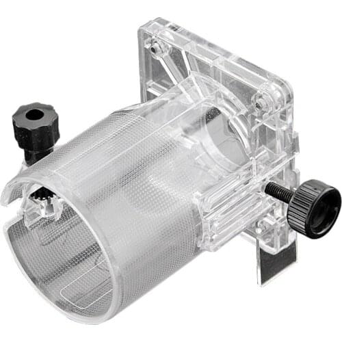 BMBY-Woodworking Trimmer Accessories Hard Plastic Base Shield With 2 Knobs For Makita 3703 Electric Trimming Machine Saw Dongc